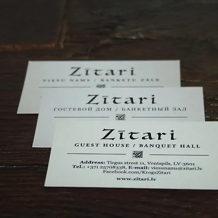 Viesu Nams Zitari Гостевой дом *